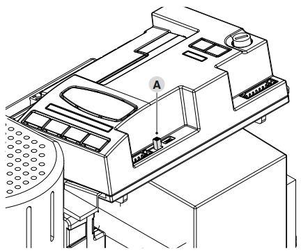 Prepínač smeru pohybu – riadiaca jednotka Nice MCU1, pohon Nice Robus RBS400